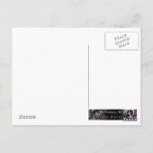 シャドウツリーズゴシックファンタジーフェアリー吸血鬼アート ポストカード (裏面)