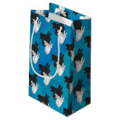 シャドウビリーヤギonブルー スモールペーパーバッグ (裏面アングル)