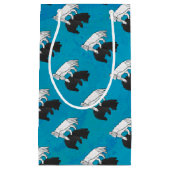 シャドウベアーキューオンブルー スモールペーパーバッグ (正面)