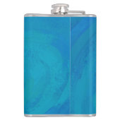 シャドウベアーキューオンブルー フラスク (裏面)