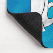 シャドウベアーキューオンブルー マウスパッド (コーナー)