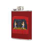 シャドウボックスイン –  フラスク (左)