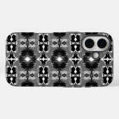シャドウミラーパターン Case-Mate iPhoneケース (裏面 (横))