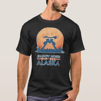 シャドウモーズアイランドメタル無地のギアクラシックT-Sh Tシャツ