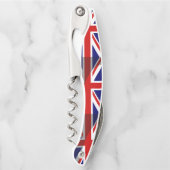 シャドウユニオンジャック国旗 ソムリエナイフ (正面)