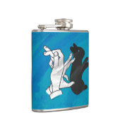 シャドウラビットオンブルー フラスク (右)