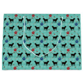 シャドウロットワイラー ラージペーパーバッグ (正面)