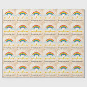 「シャドウ上のカラー」 ラッピングペーパー (フラット)