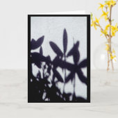 シャドウ カード (黄色い花)