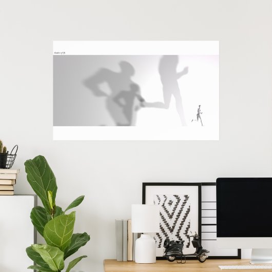 シャドウ ポスター (ホームオフィス)