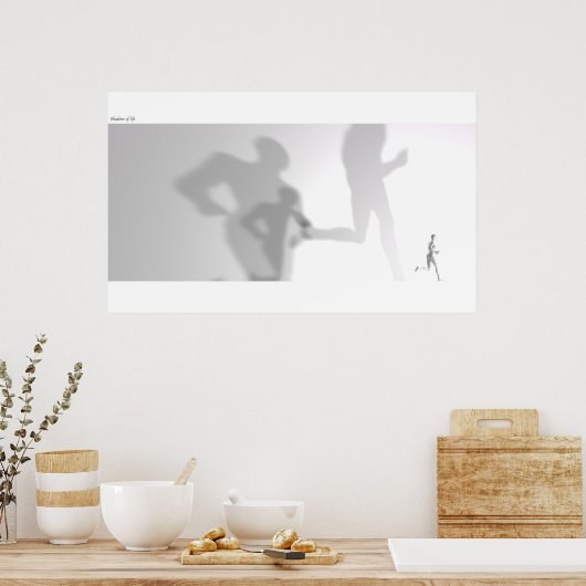 シャドウ ポスター (キッチン)