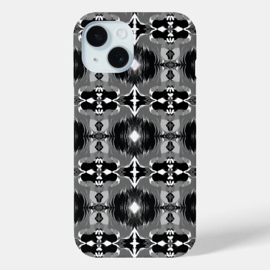 シャドウ ミラー パターン  Case-Mate iPhoneケース (裏面)