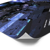 シャドウ（青）天国 ポスター (角)