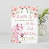 シャドルクアップ誕生日、馬の最初の誕生日パーティー 招待状 (スタンド正面)
