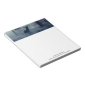 シャドーイの森に〔雄ジカの〕枝角を持つ鹿 ノートパッド (アングル)