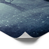 シャドーイの森に〔雄ジカの〕枝角を持つ鹿 ポスター (角)