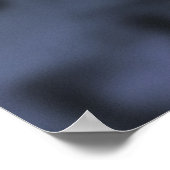 シャドーイブルーNYC歩道ラッシュアワー ポスター (角)