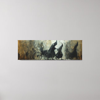 🌃🎨シャドーウィー車輌に乗🐎 キャンバスプリント