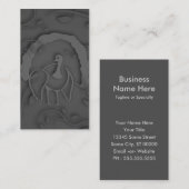 シャドーターキーノワール 名刺 (正面/裏面)