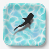 シャドートロピカルシャークビーチ ペーパープレート (正面)