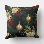 シャドーバレエのクリスマス植物園 クッション (裏面)