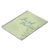 シャドーパームセージ ノートブック (左側)