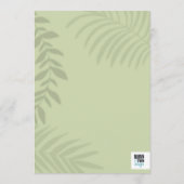 シャドーパームセージ メニュー (裏面)