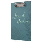 シャドーパームティール（緑がかった色） クリップボード (左)