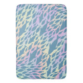 シャドーフィッシュシャーククジラのグラデーション銀河系 バスマット (正面縦)