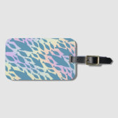 シャドーフィッシュシャークホエールオングラデーション銀河系 ラゲッジタグ (正面横)