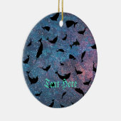 シャドーフィッシュジンベイザメのグラデーション銀河系 セラミックオーナメント (右)