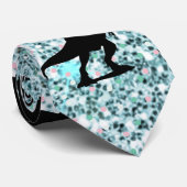 シャドーフィッシュジンベイザメのグラデーション銀河系 ネクタイ (ロール)