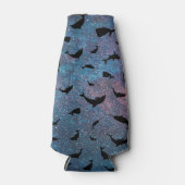 シャドーフィッシュジンベイザメのグラデーション銀河系 ボトルクーラー (正面)