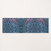 シャドーフィッシュジンベイザメのグラデーション銀河系 ヨガマット (裏面(横))