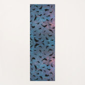 シャドーフィッシュジンベイザメのグラデーション銀河系 ヨガマット (正面)