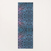 シャドーフィッシュジンベイザメのグラデーション銀河系 ヨガマット (裏面)