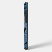 シャドーフィッシュジンベイザメのグラデーション銀河系 iPhoneケース (左側面)