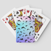 シャドーフィッシュジンベイジンベイグラディエントカラフル銀河系 トランプ (裏面)