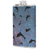 シャドーフィッシュジンベイジンベイグラディエントカラフル銀河系 フラスク (左)