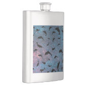 シャドーフィッシュジンベイジンベイグラディエントカラフル銀河系 フラスク (右)