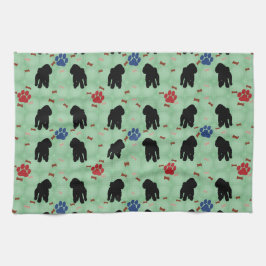 シャドープードル キッチンタオル