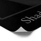 シャドーホール ポスター (角)