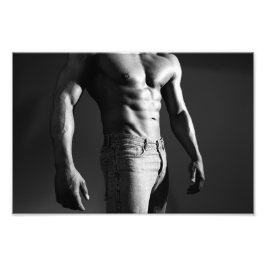 シャドーマッスルホットガイのポスター フォトプリント           