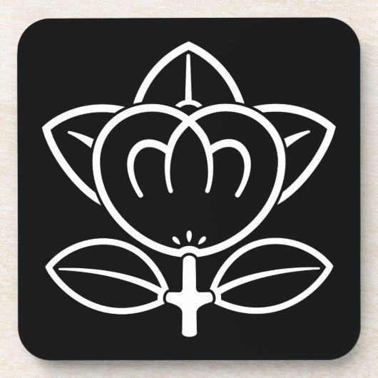 シャドーマンダリンオレンジ コースター (正面)