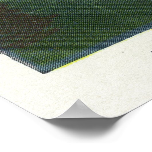 シャドーレイクウォーターホイールインディアンヘッドビュー ポスター (角)