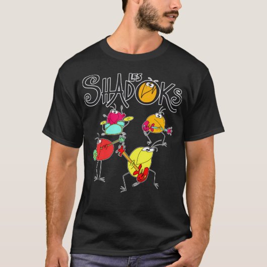 シャドーロックバンド(濃色) Tシャツ (正面)