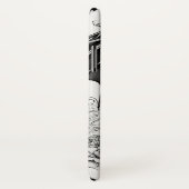 「シャドー・ドラゴン：ブラック・カバー・デザイン」 Case-Mate iPhoneケース (裏面/右)