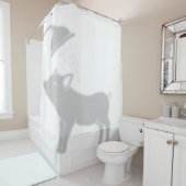 シャドー・バディ・ピッグのシャワー シャワーカーテン (インサイチュ)