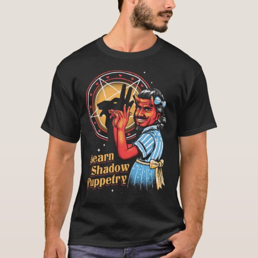 シャド学ウド操り人形ウィッチクラフトグランジエモゴシック Tシャツ (正面)