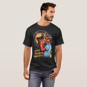 シャド学ウド操り人形ウィッチクラフトグランジエモゴシック Tシャツ (正面フル)